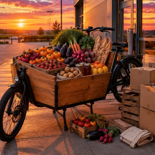 Comment le vélo cargo pour la livraison réinvente la logistique des grandes et moyennes surfaces