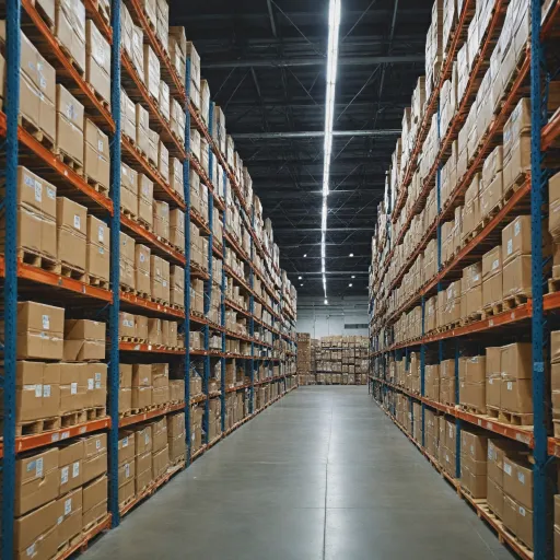 Optimisation du stockage avec le rayonnage à palette