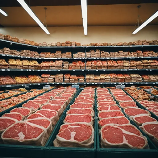 Comprendre le coût d'un steak haché dans l'industrie GMS