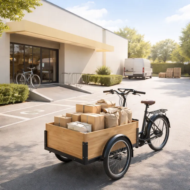 Le vélo cargo pro, un levier stratégique pour le transport professionnel en GMS